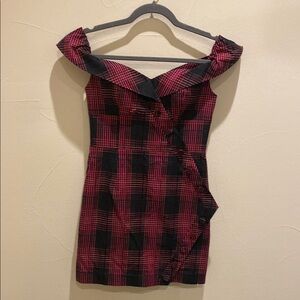 GRLFRND Small(no size label) Plaid dress
